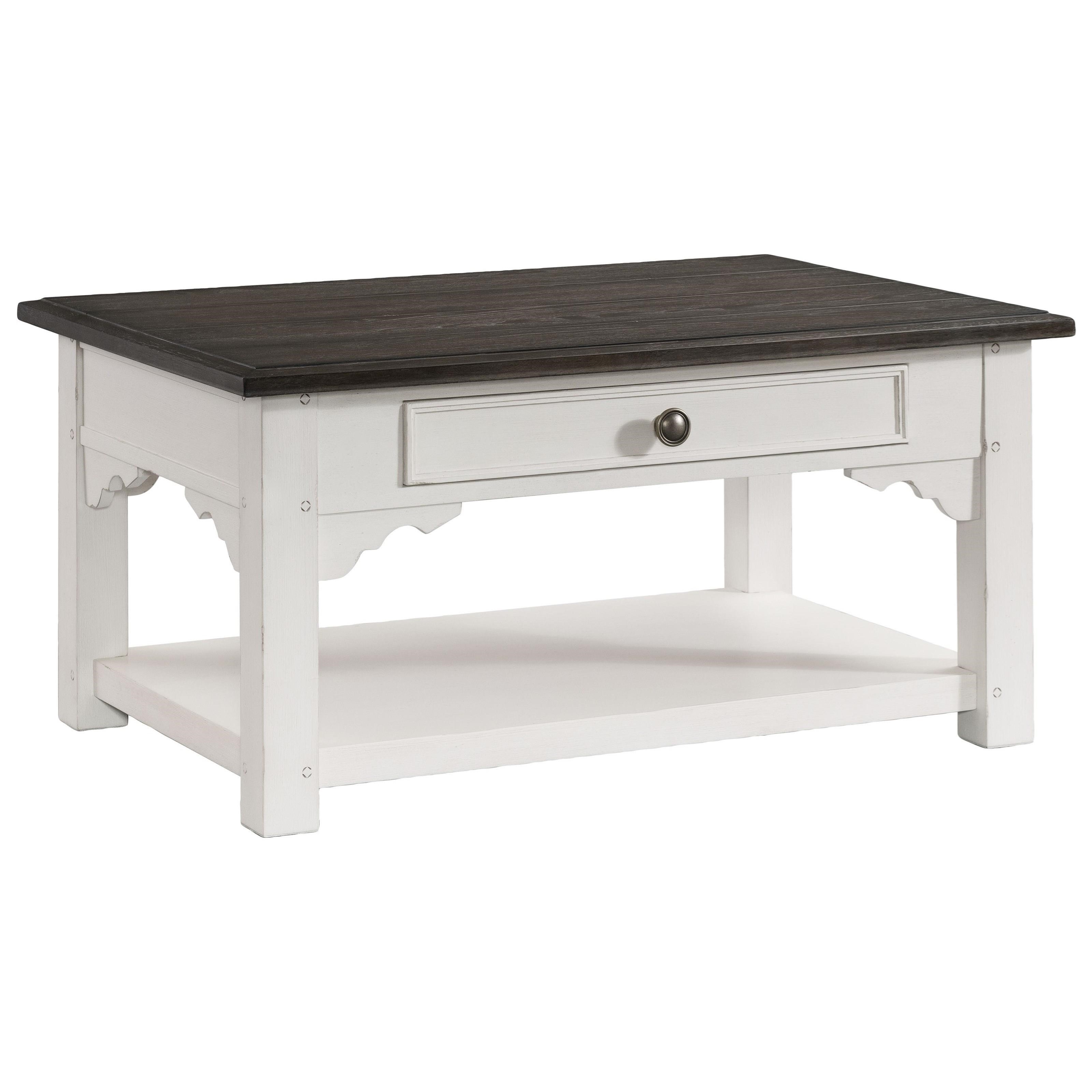 Riverside Furniture Grand Haven 17201 Cottage Cocktail Table with